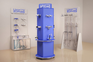 Визуализация концепции торгового оборудования в 3d