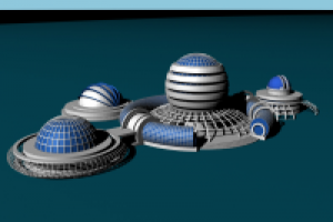 2 место в конкурсе "Дизайн архитектуры инновационного Астропарка