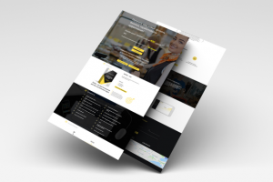 Лендинг для компании SINTEM