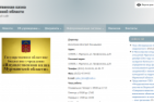 Сайт бюджетного учреждения