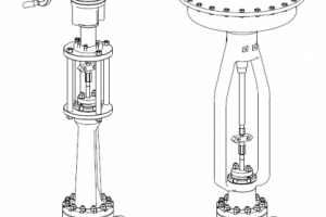 Клапан в сборе с приводами