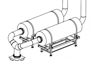 Проектирование выхлопного тракта газопоршневой электростанци