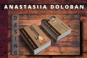 Визитка "Установка дверей"