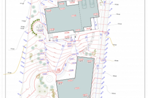 Вертикальная планировка участка под застройку жилого дома