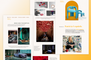 Сайт для дизайнера мебели