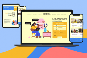 Сайт для образовательной платформы