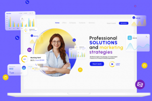 Дизайн маркетингового сайта, посадочной страницы