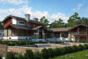 Дом с комплексом зданий