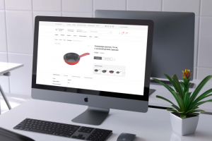 Интернет-магазин посуды. Страница Карточка товара.