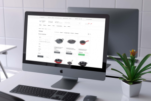 Интернет-магазин посуды. Страница Каталог