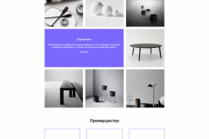 Портфолио для компании