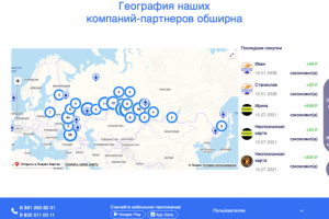 Сайт программы лояльности