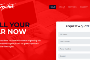 Макет "Automotive"