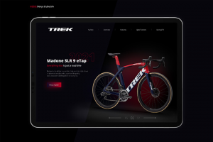 Рекламная страница Trek Madone