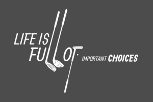 Принт на футболку. Гольф