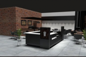 Кафе в торговый павильон