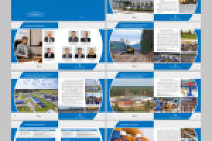 Буклет для компании «Ленгазспецстрой»