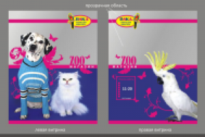 Оформление витрины зоомагазина