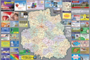 Карта Винницкой области