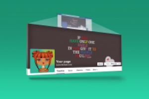 Иллюстрация для чат бота страницы в Фейсбук