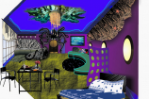 Гостиничный ВИП-номер (Corel + Photoshop)