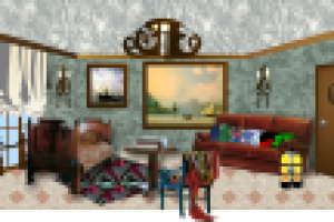 Интерьер номера в морской гостинице