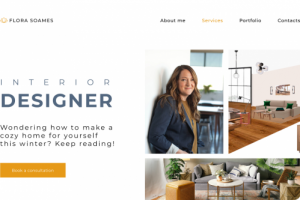 Landing Page "Designer Portfolio"