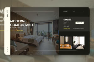 Сайт для Отеля или Дизайн-студии