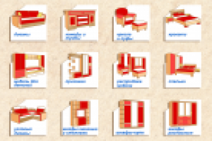 Иконки мебель