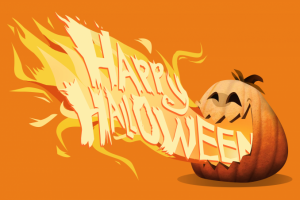 Иллюстрация "Тыква на Хэллоуин"