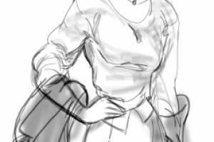 Концепт арт персонажа №1