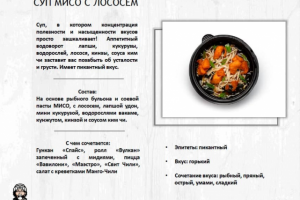 Дизайн фуд-бука для ресторана