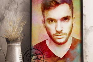 Гранж портрет