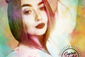 Гранж портрет