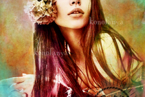 Гранж портрет