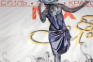 Моя работа для показа на конкурсе модельеров "Золотая молния"