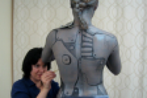 Работа с моделью "оживший манекен" в самом разгаре