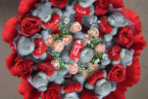 Букет из Тедди-мишек