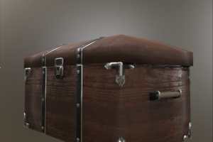 3d визуализация сундука