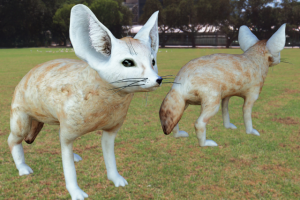 Low-poly фенька