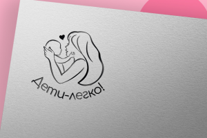 Логотип для детского психолога