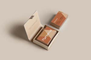 Дизайн визитки для компании "Магнолия"