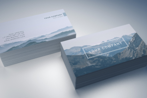 Дизайн визитки