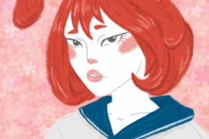 Девочка кролик