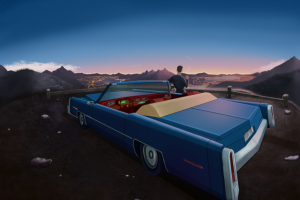 анимация  "закат"