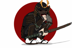 Задумчивый самурай