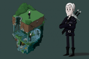 концепт уровня в изометрии