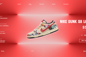 Редизайн главной страницы интернет - магазина