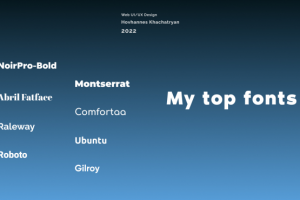 My Top Fonts