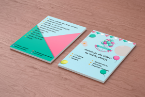 Листовки "Анимации с улыбкой"